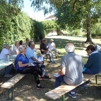 Conférence sur l'hydrogéologie à St-Pierre-d'Aurillac (33)